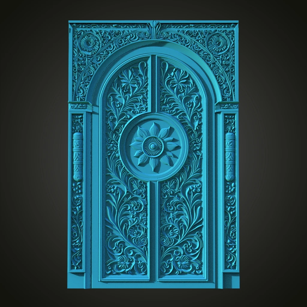 Decorative architectural door